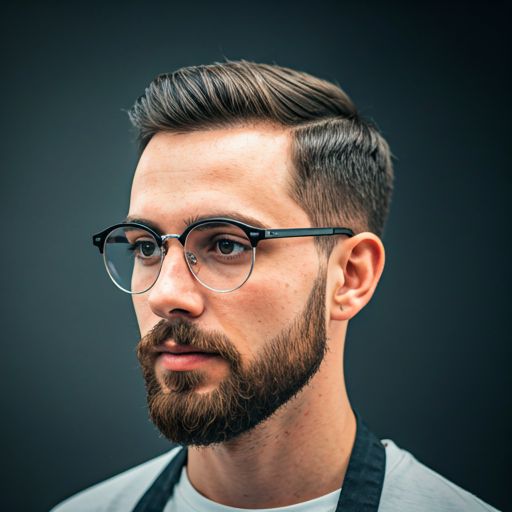 Barbeiro profissional em ação